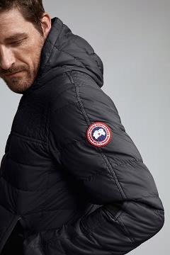 Chamarras Canada Goose Hombre Mexico - Cabri Chaqueta De Plumas Negros YD9652048